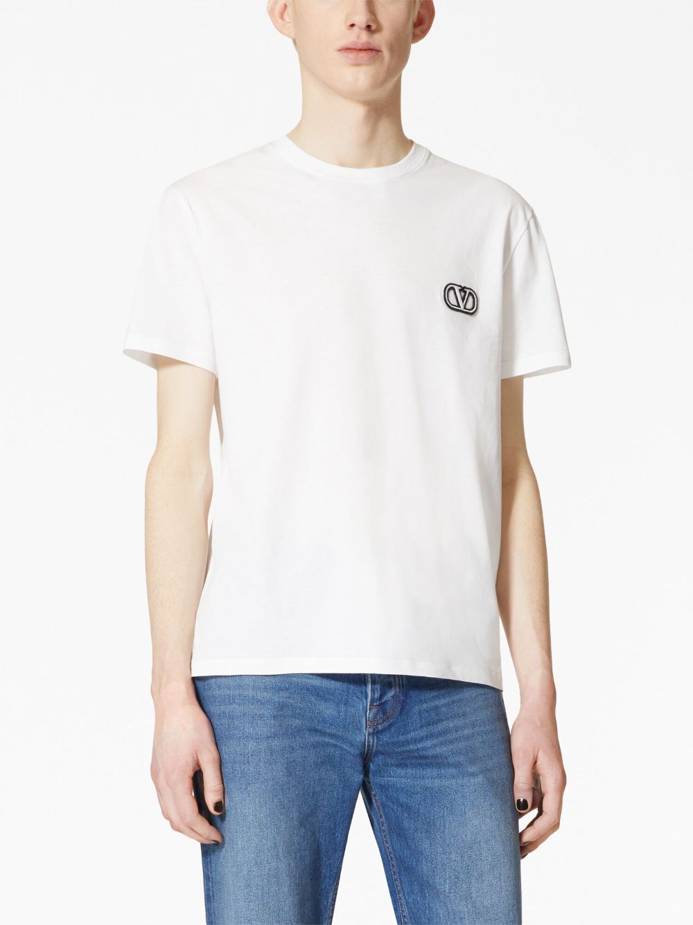 Valentino Valentino T-shirts and Polos White