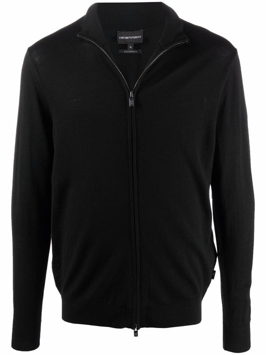 Emporio Armani Sweaters Black Topwear Emporio Armani