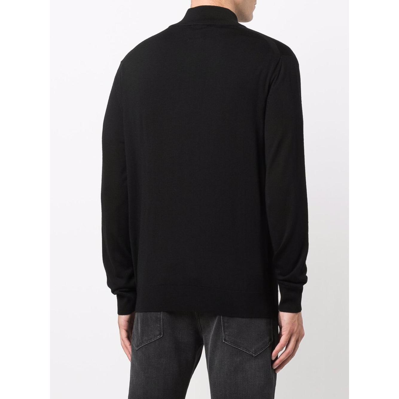 Emporio Armani Sweaters Black Topwear Emporio Armani