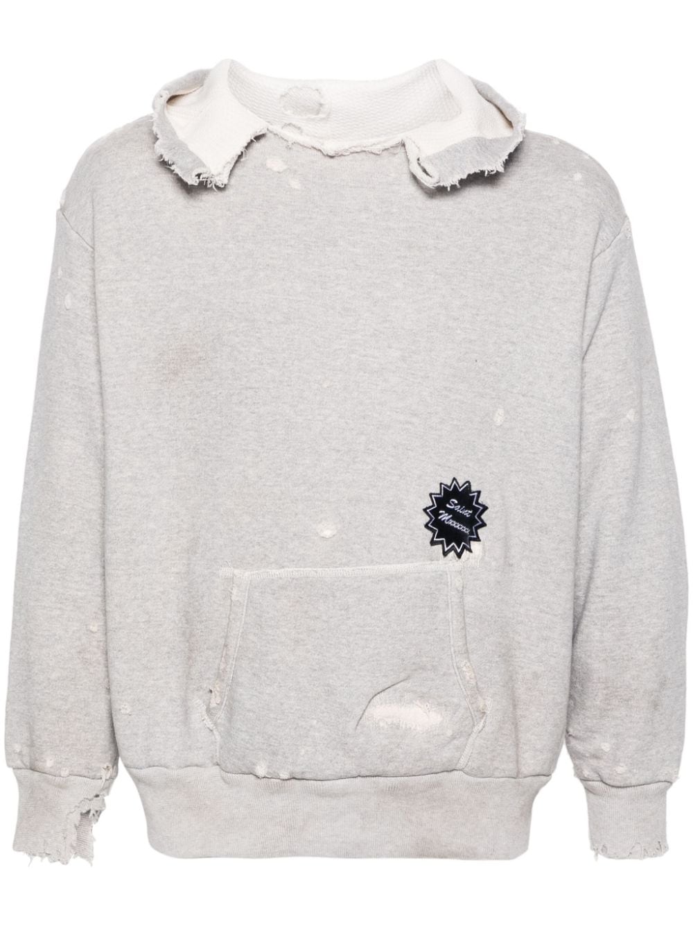 SAINT MXXXXXX Sweaters Grey Topwear Saint Mxxxxxx