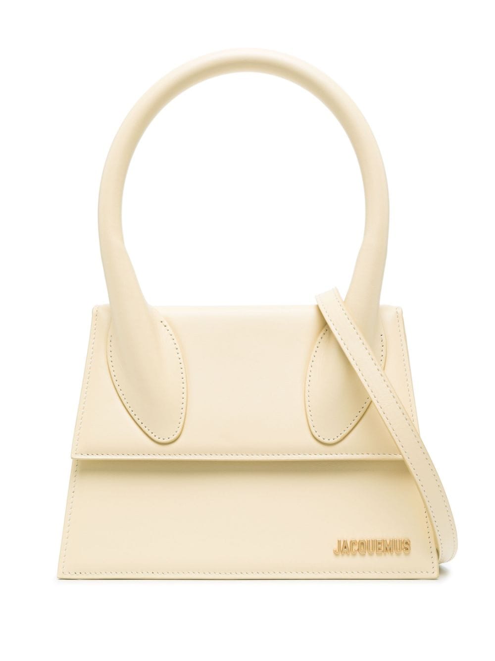 JACQUEMUS Le Grand Chiquito tote Bag Ivory Handbag JACQUEMUS