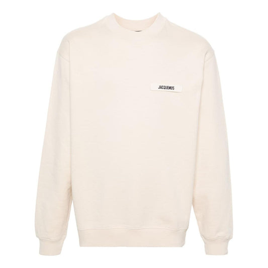 JACQUEMUS Sweaters Beige Topwear JACQUEMUS