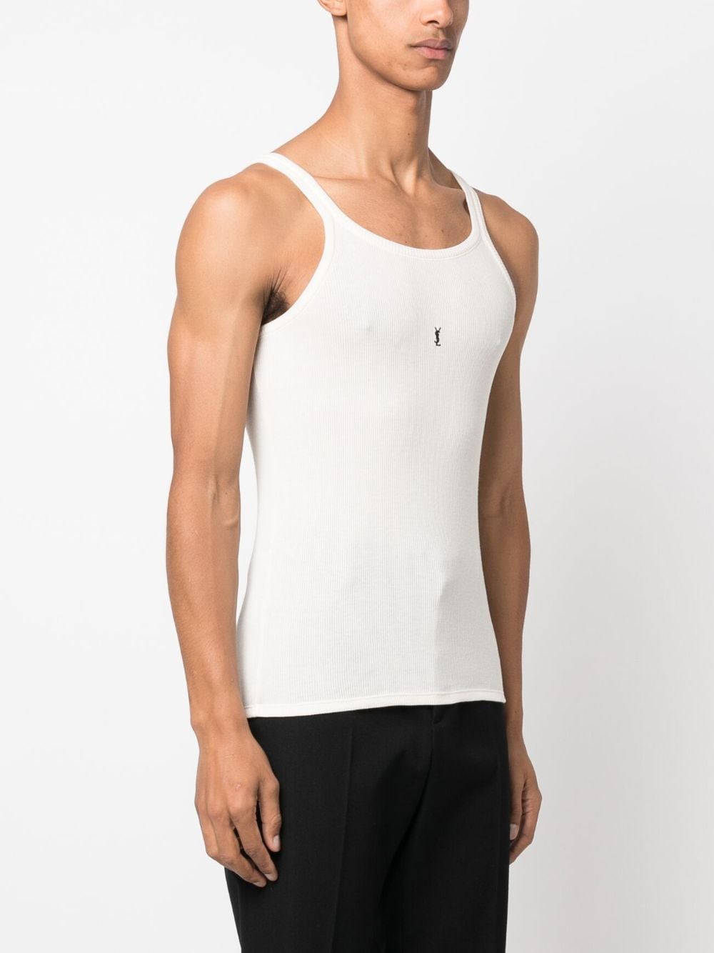 Saint Laurent  Top White Topwear Saint Laurent