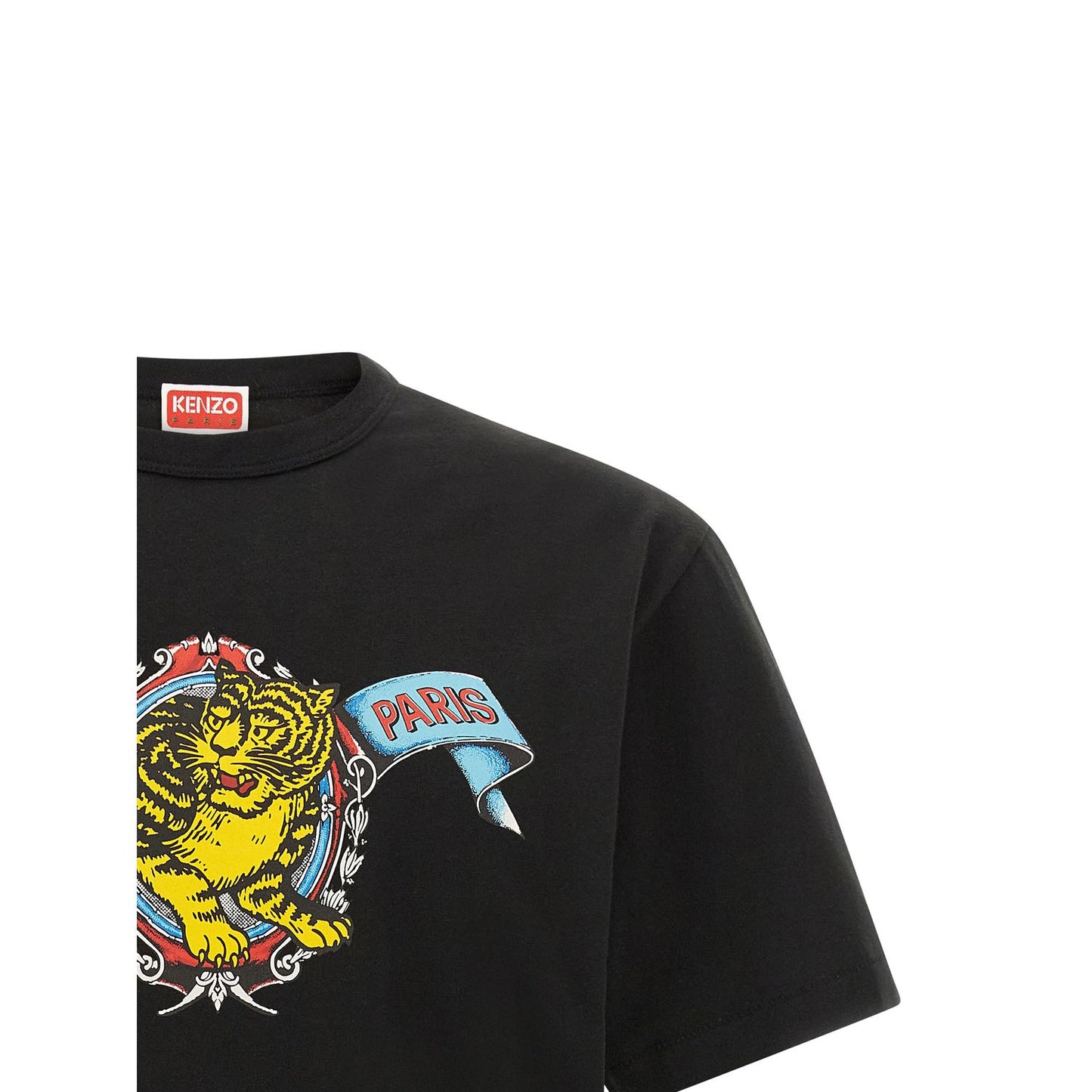 Kenzo Black Cotton T-Shirt