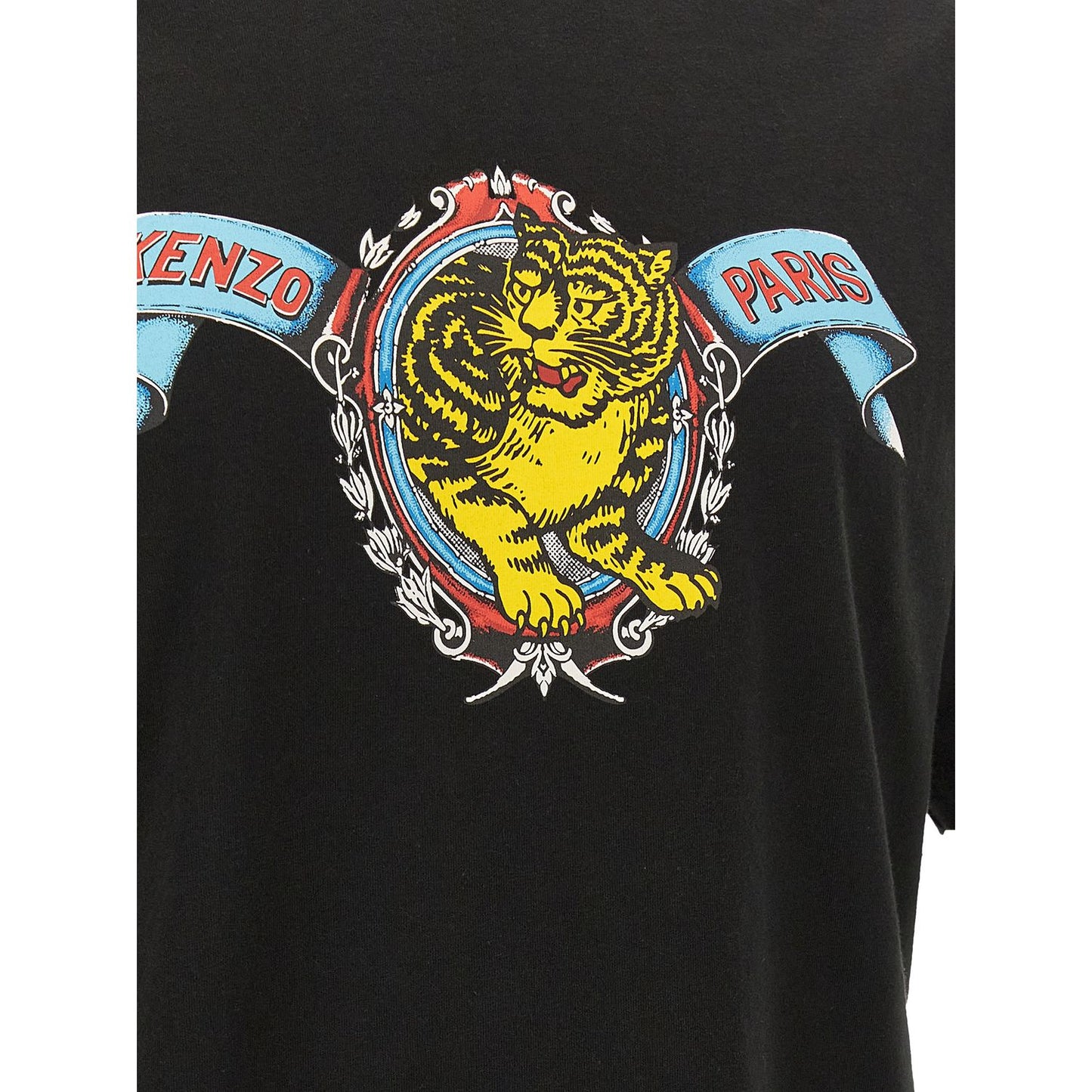 Kenzo Black Cotton T-Shirt