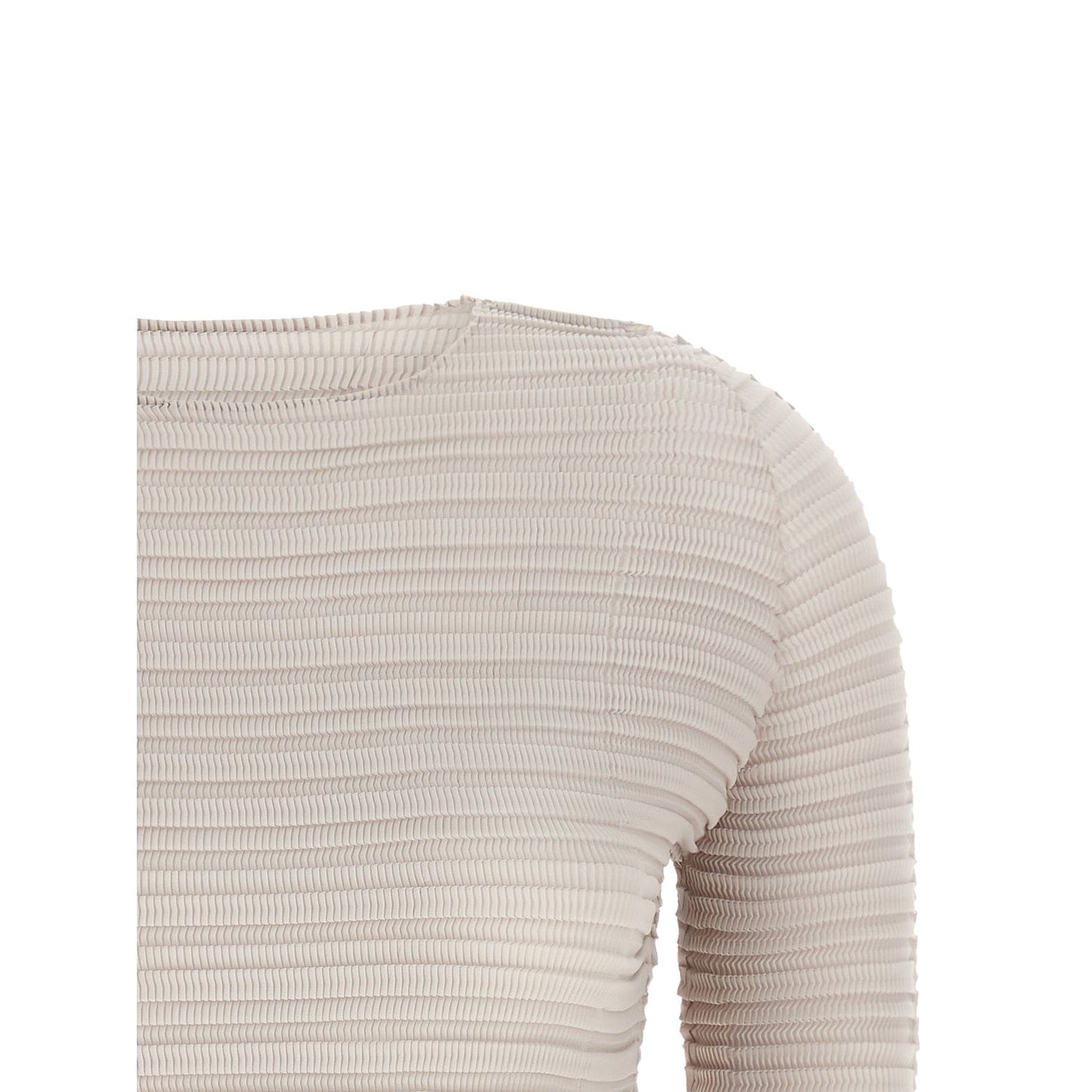 Issey Miyake Beige Polyester Blouse