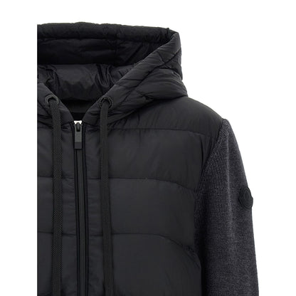 Moncler Gray Polyamide Cardigan