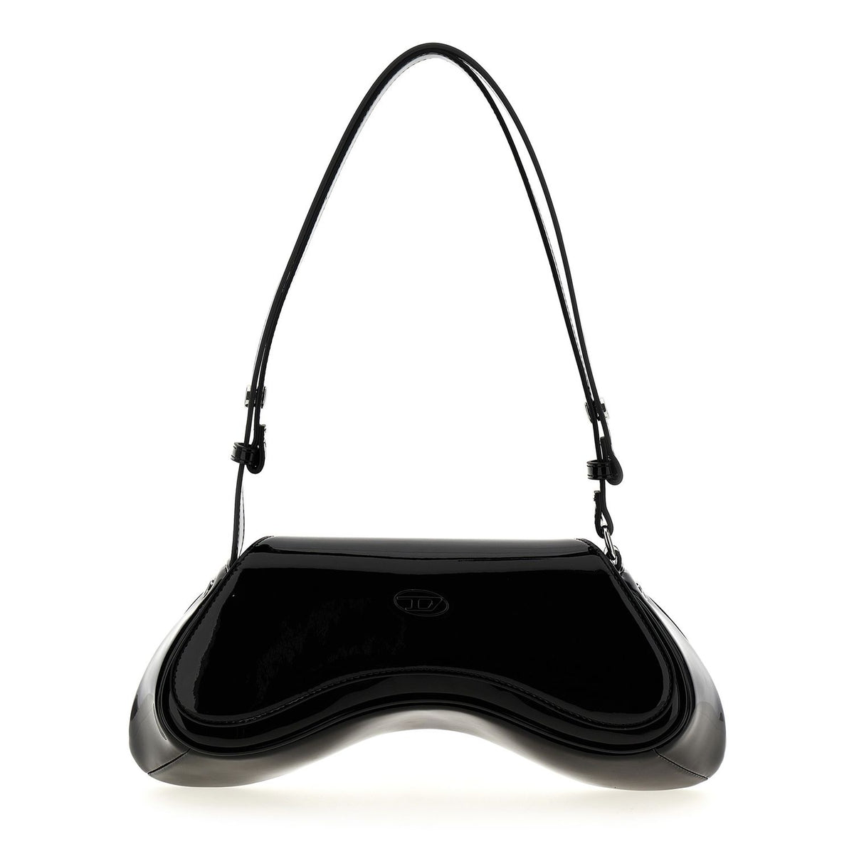 Diesel Black Polyethylene Shoulder Bag