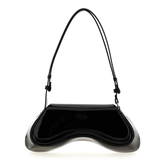 Diesel Black Polyethylene Shoulder Bag