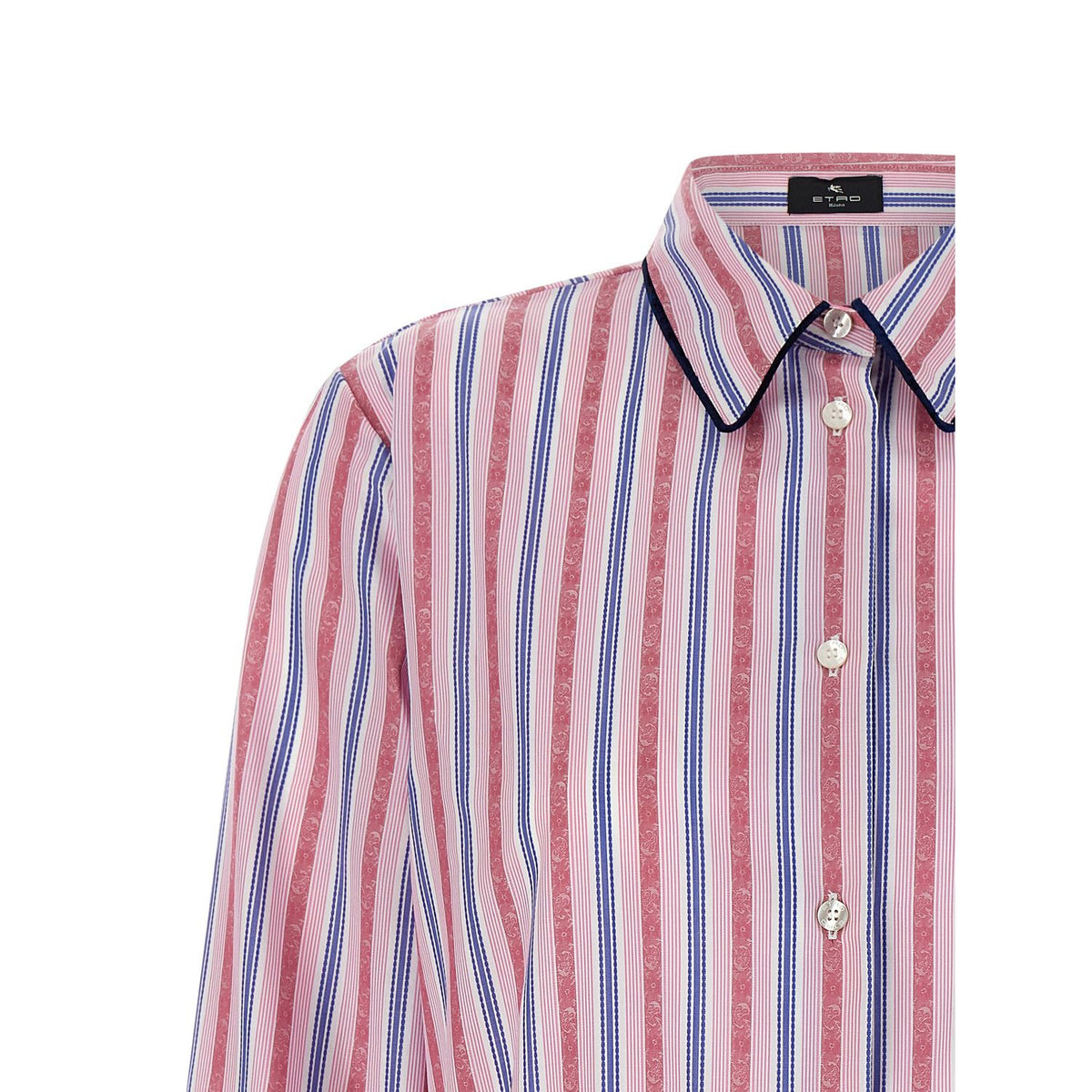 Etro Multicolor Cotton Blouse