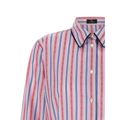 Etro Multicolor Cotton Blouse