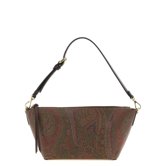 Etro Brown Cotton Crossbody Bag