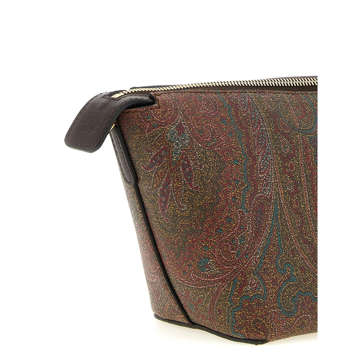 Etro Brown Cotton Crossbody Bag