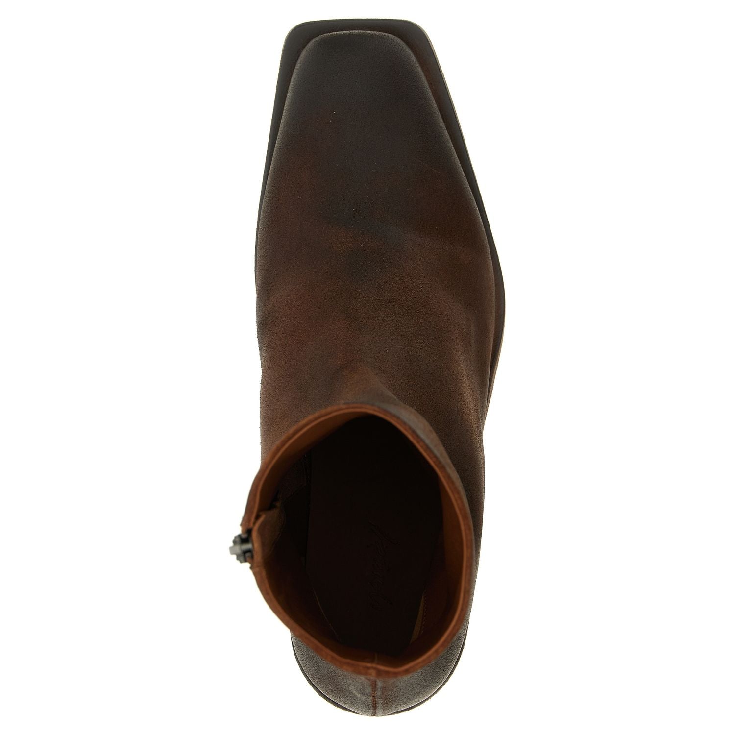 Marsell Brown Calfskin Ankle Boots