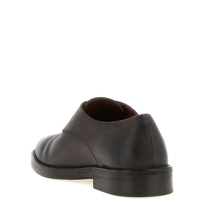 Marsell Brown Calfskin Oxfords And Derbies