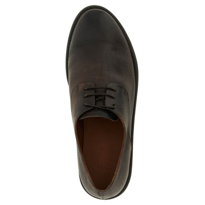 Marsell Brown Calfskin Oxfords And Derbies