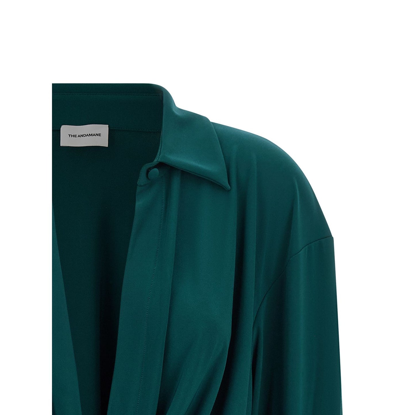 The Andamane Bicolor Polyester Short Dress