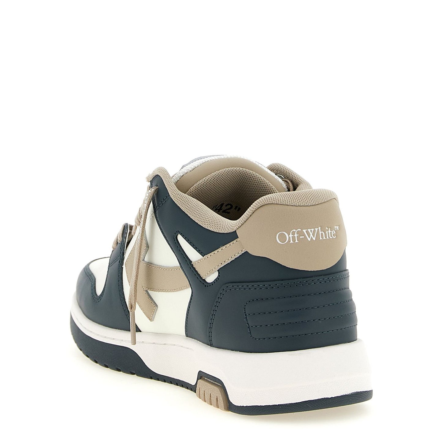 Off-White Multicolor Cowhide Low Top Sneakers