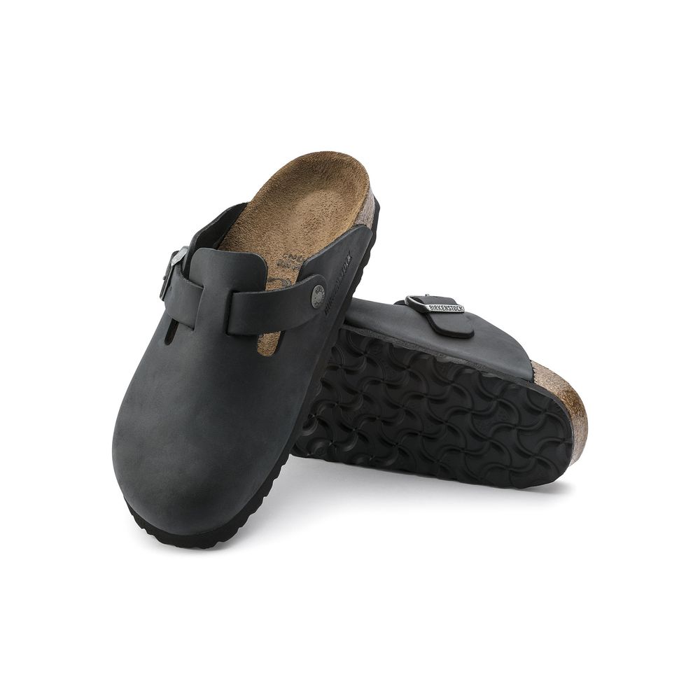 Birkenstock Black Synthetic Mules