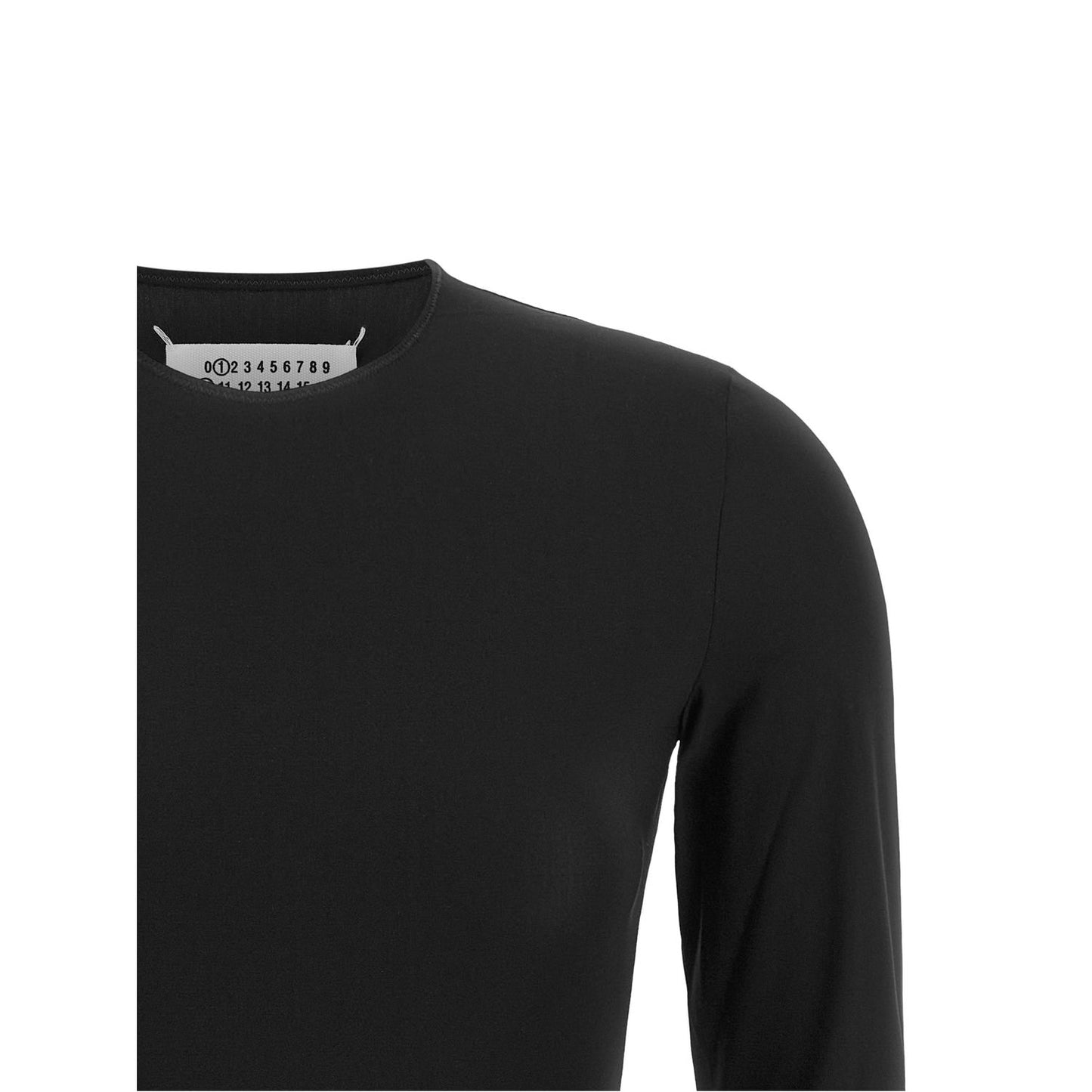 Maison Margiela Black Polyamide Bodysuit