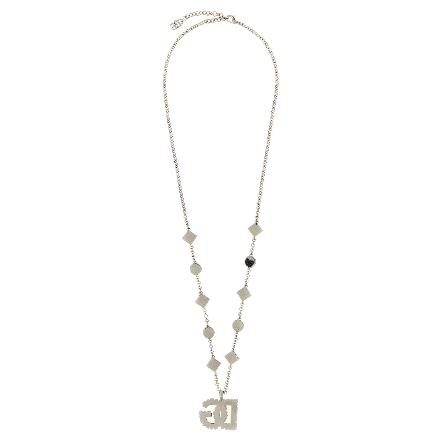 Dolce & Gabbana Silver Brass Necklace