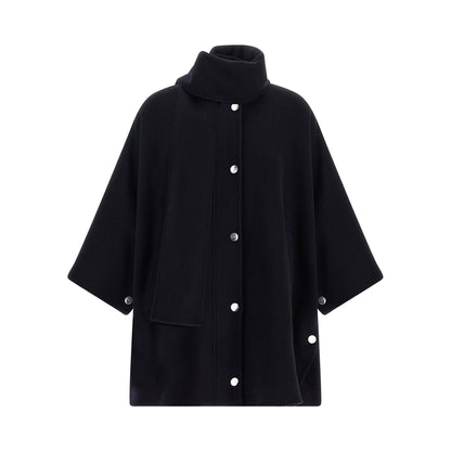 PINKO Blue Wool Coat