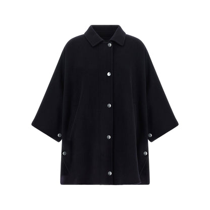 PINKO Blue Wool Coat