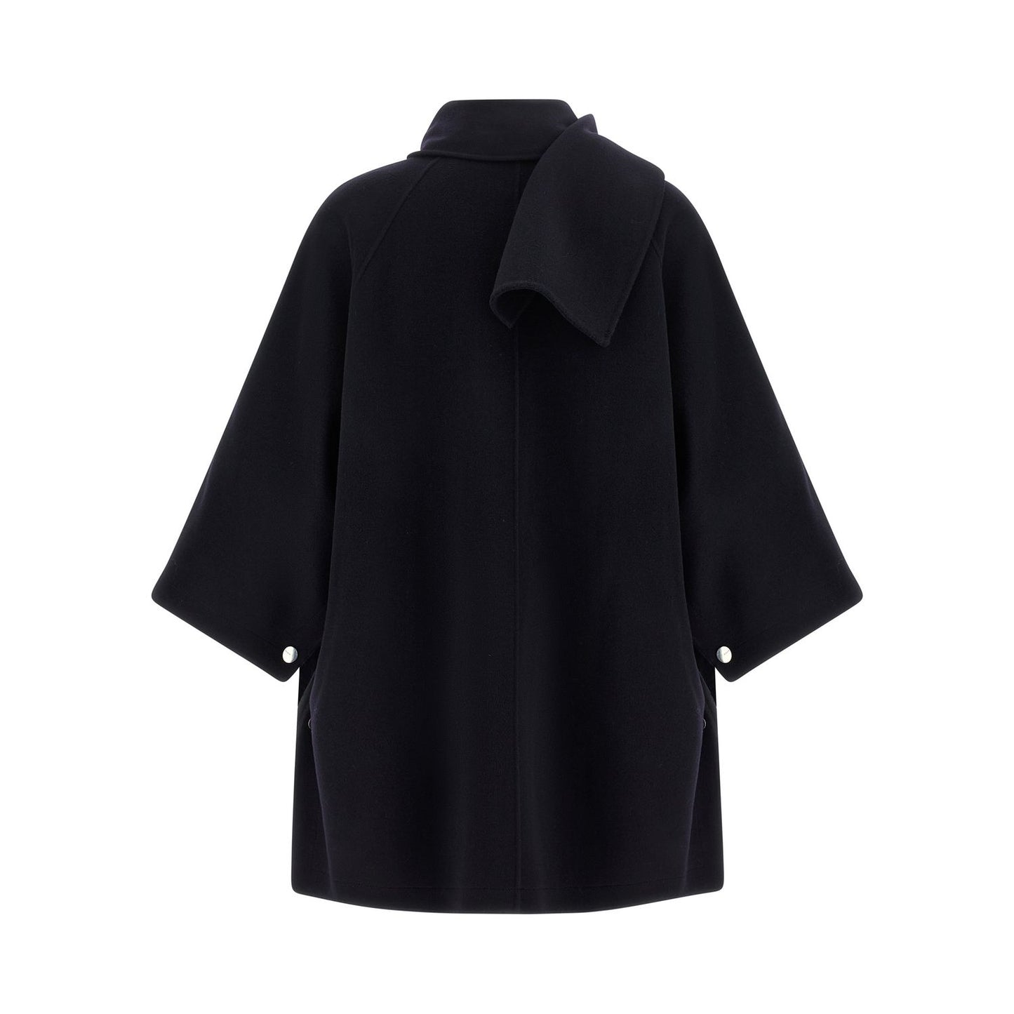 PINKO Blue Wool Coat