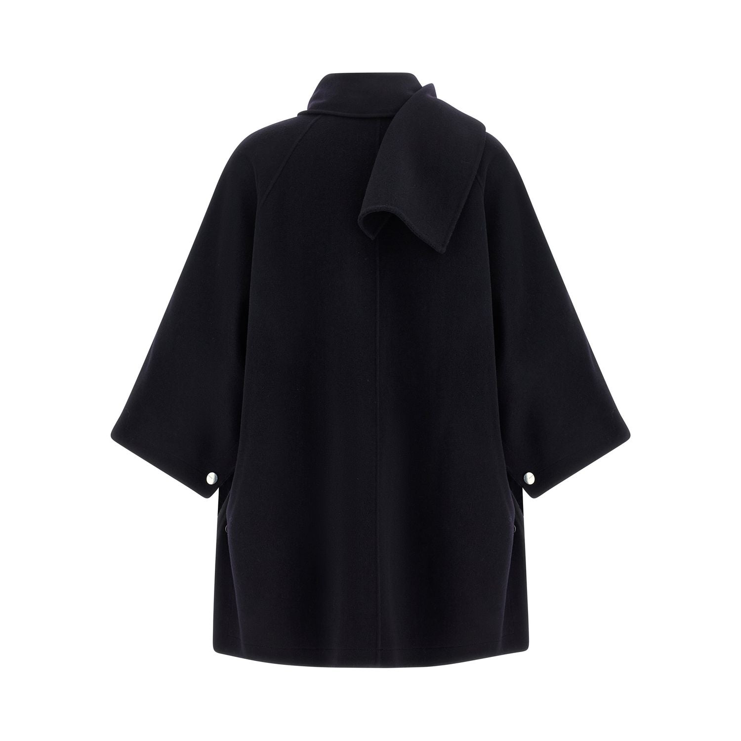 PINKO Blue Wool Coat
