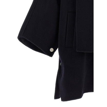 PINKO Blue Wool Coat