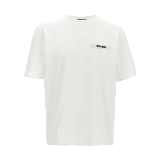 Jacquemus White Cotton T-Shirt