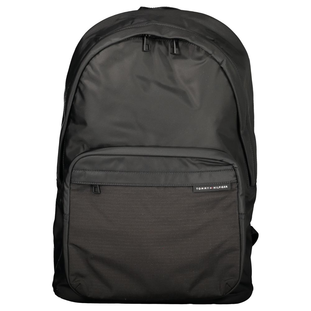 Tommy Hilfiger Nero Polyester Men Backpack