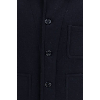 Brooksfield Blue Wool Oves Aries Jacket