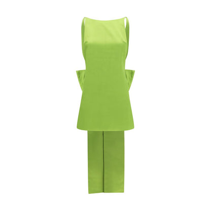 Self-Portrait Bicolor Polyester Cocktail Dress