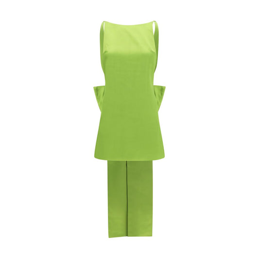 Self-Portrait Bicolor Polyester Cocktail Dress