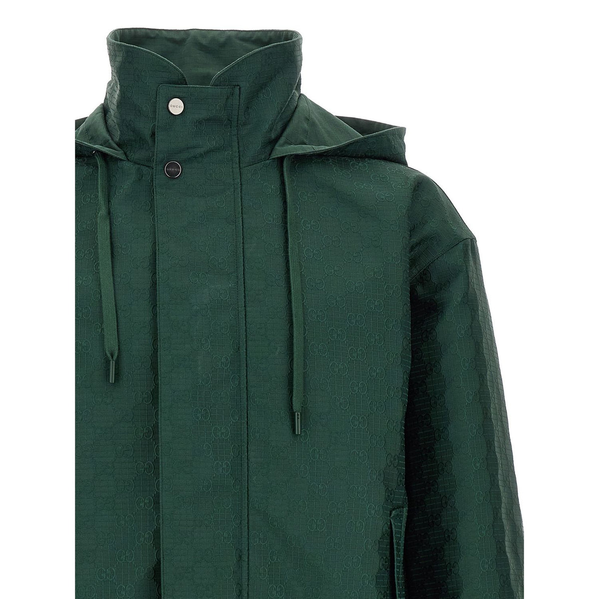 Gucci Bicolor Cotton Shell Jacket