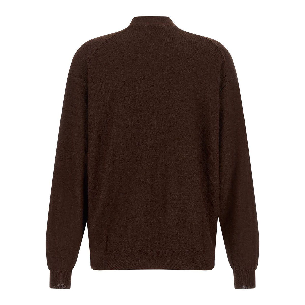 Lemaire Bordeaux Wool Cardigan
