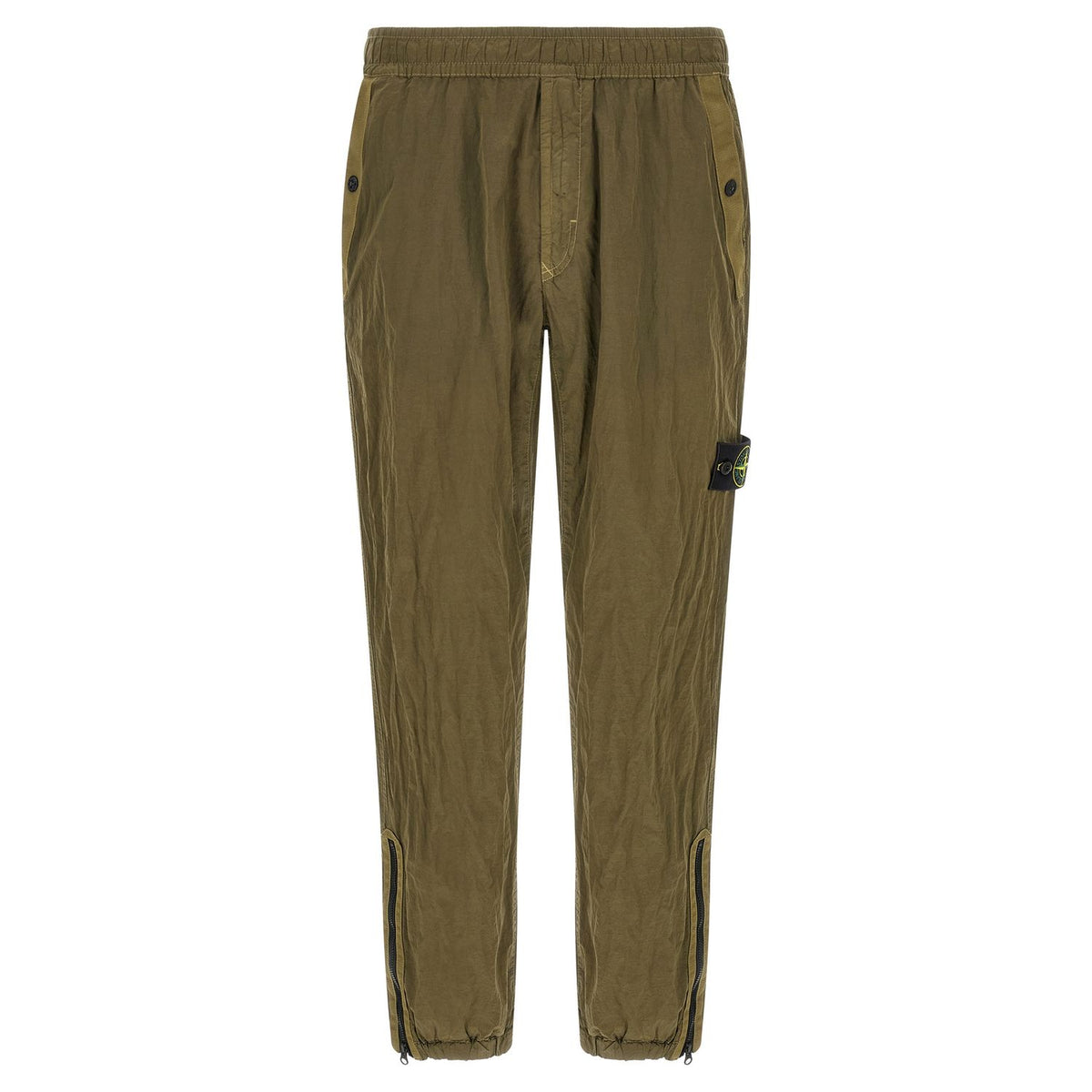 Stone Island Bicolor Polyamide Athletic Pants