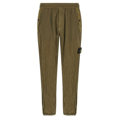Stone Island Bicolor Polyamide Athletic Pants