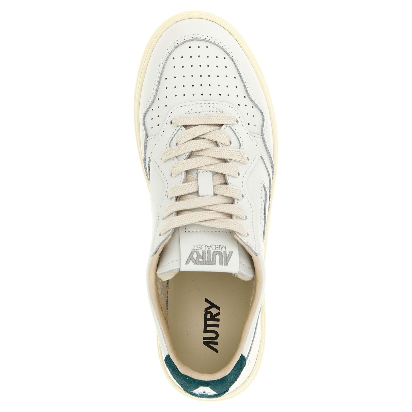 Autry Bicolor Cowhide Low Top Sneakers