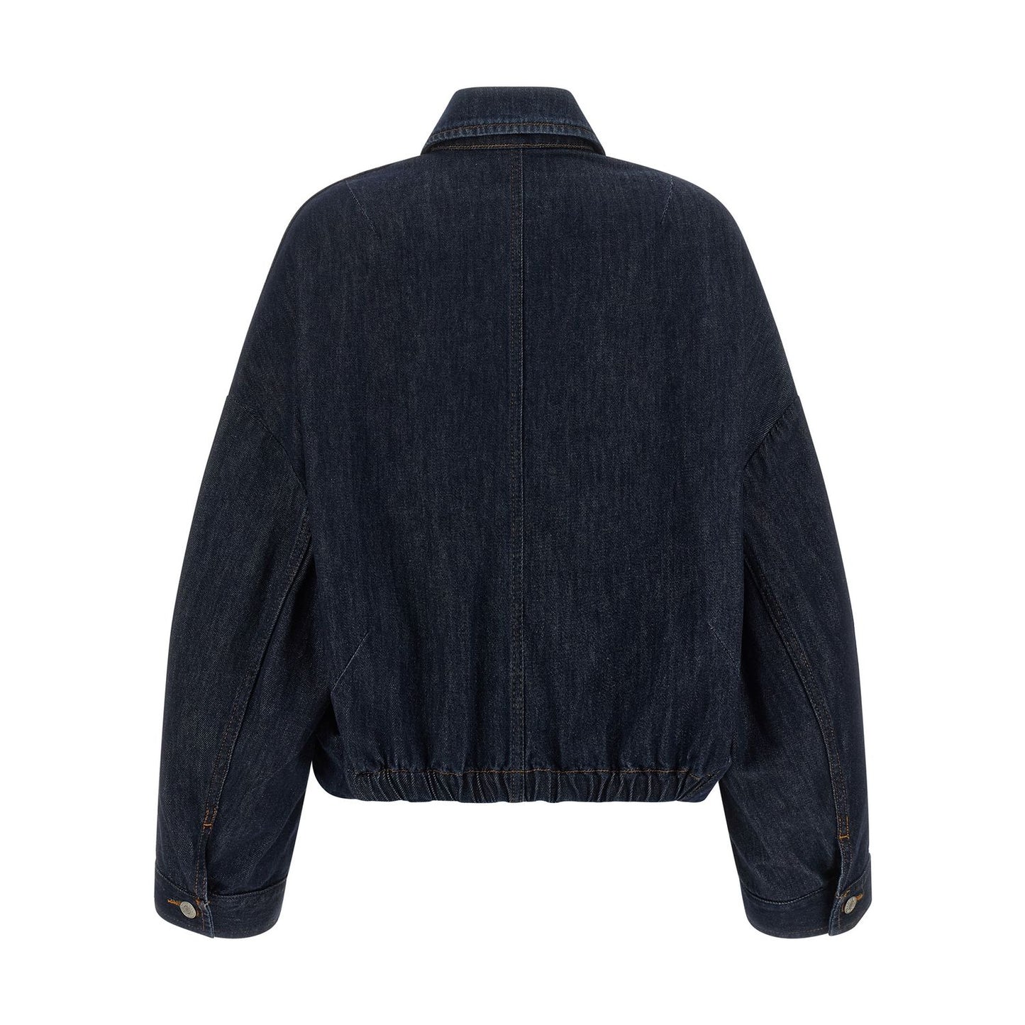 Dries Van Noten Blue Cotton Denim Jacket