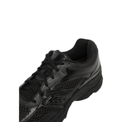 Saucony Black Synthetic Athletic Sneakers