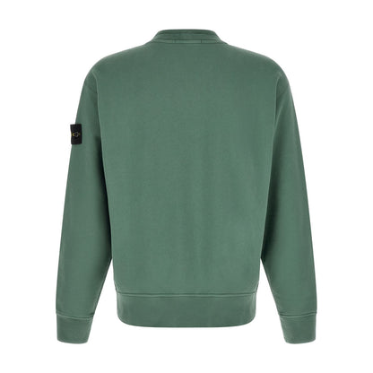 Stone Island Bicolor Cotton Sweatshirt