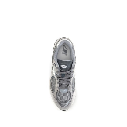 New Balance Gray Polyester Athletic Sneakers