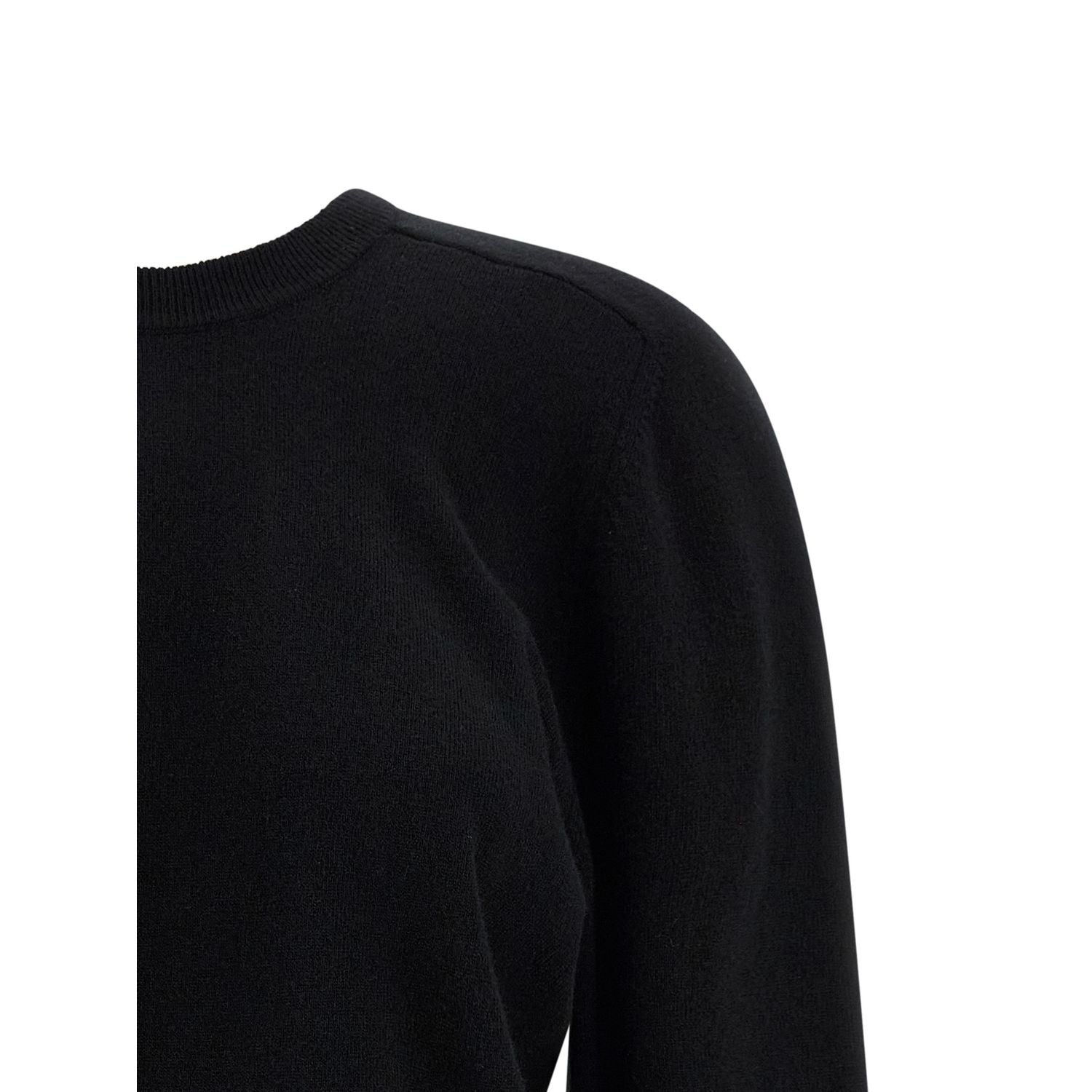 Maison Margiela Black Virgin Wool Cardigan