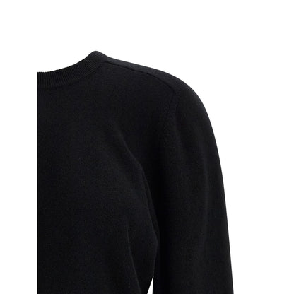 Maison Margiela Black Virgin Wool Cardigan