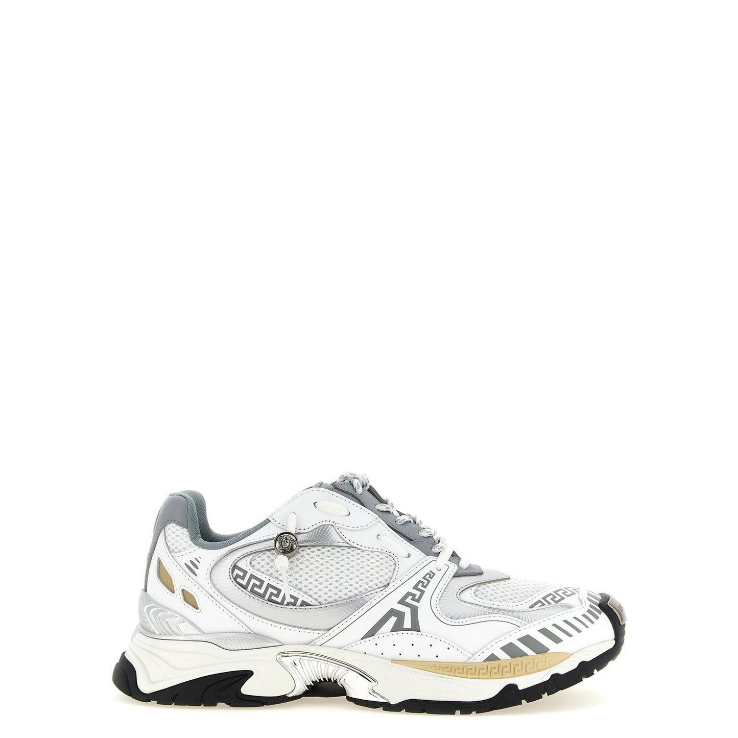 Versace Multicolor Calfskin Chunky Sneakers