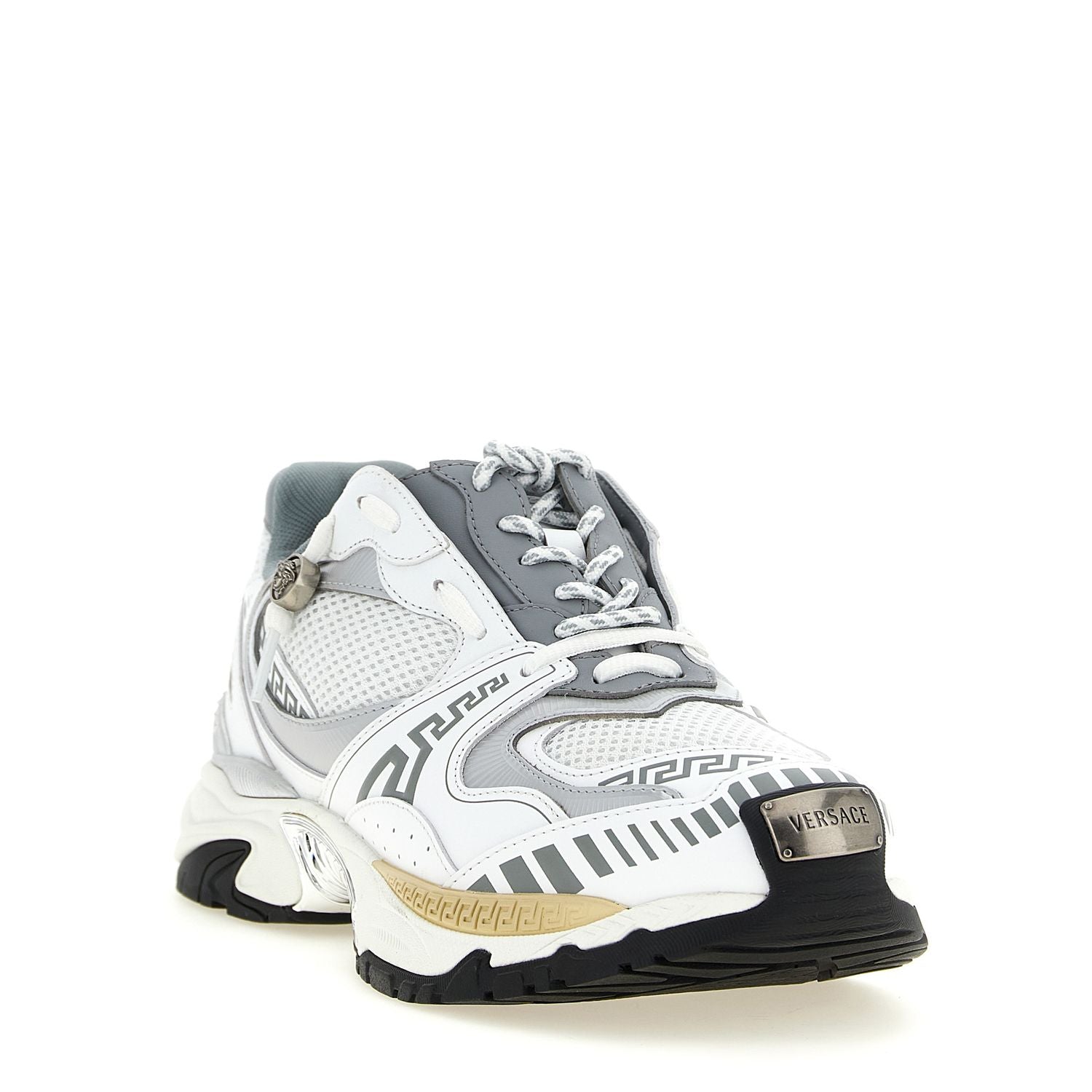Versace Multicolor Calfskin Chunky Sneakers