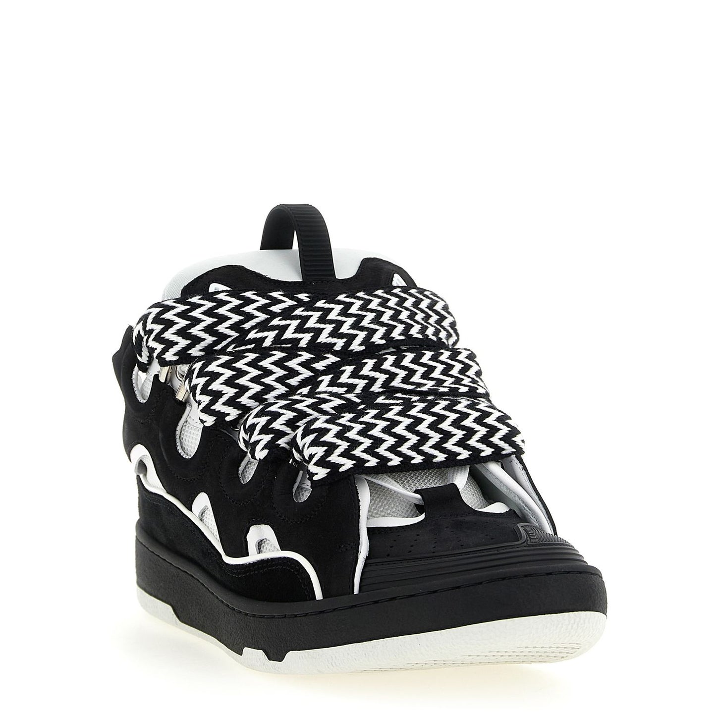 Lanvin Bicolor Calfskin Chunky Sneakers