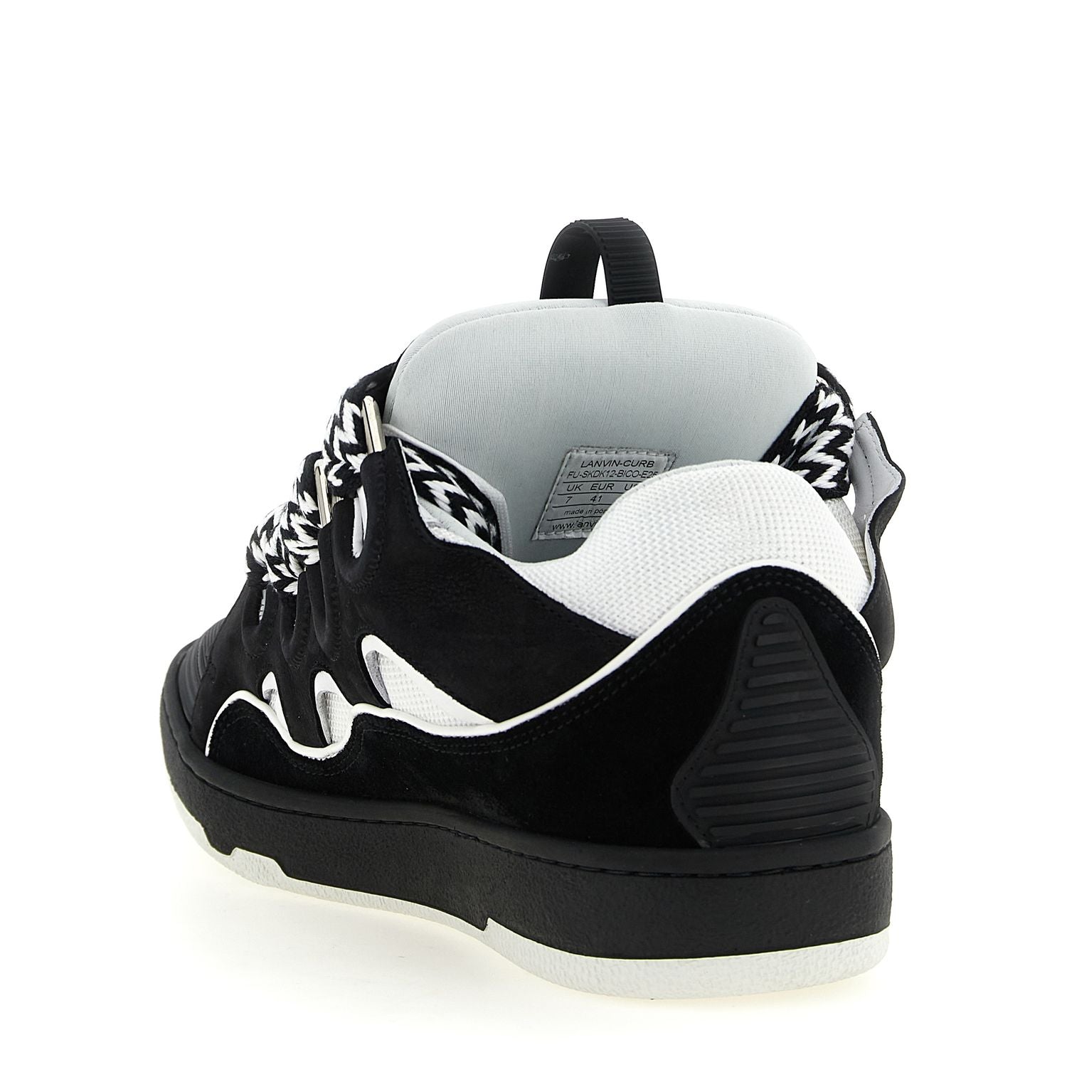 Lanvin Bicolor Calfskin Chunky Sneakers